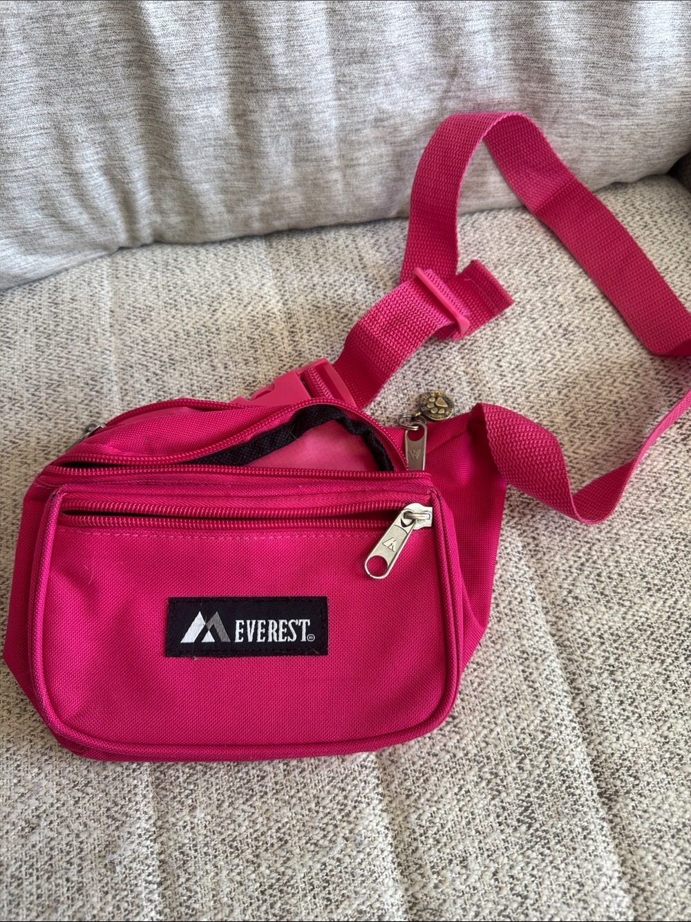 Everest Hot Pink Crossbody Waist Bag
